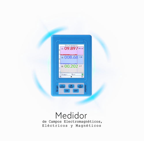 Medidor de Campos Electromagnéticos, Eléctricos y Magnéticos