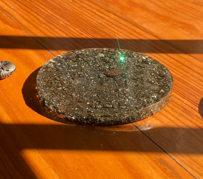 Disco Orgon de Pirita