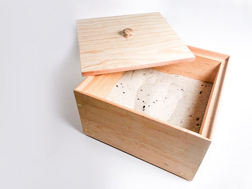 Caja de Grounding con Orgon Antielectromagnetismo