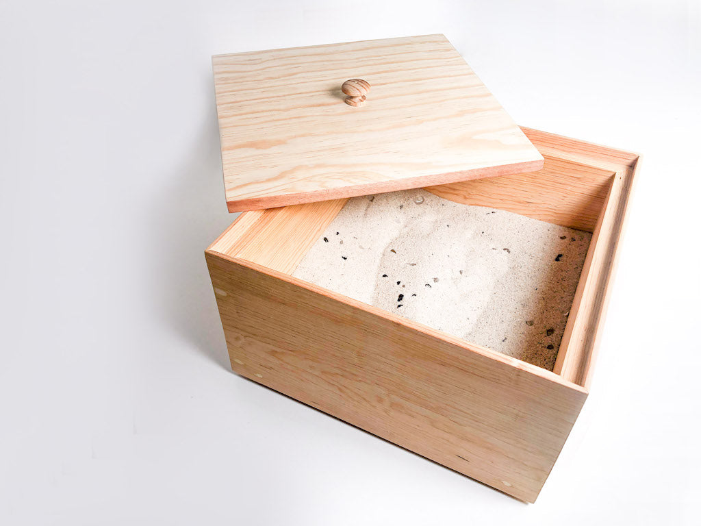 Caja de Grounding con Orgon Antielectromagnetismo